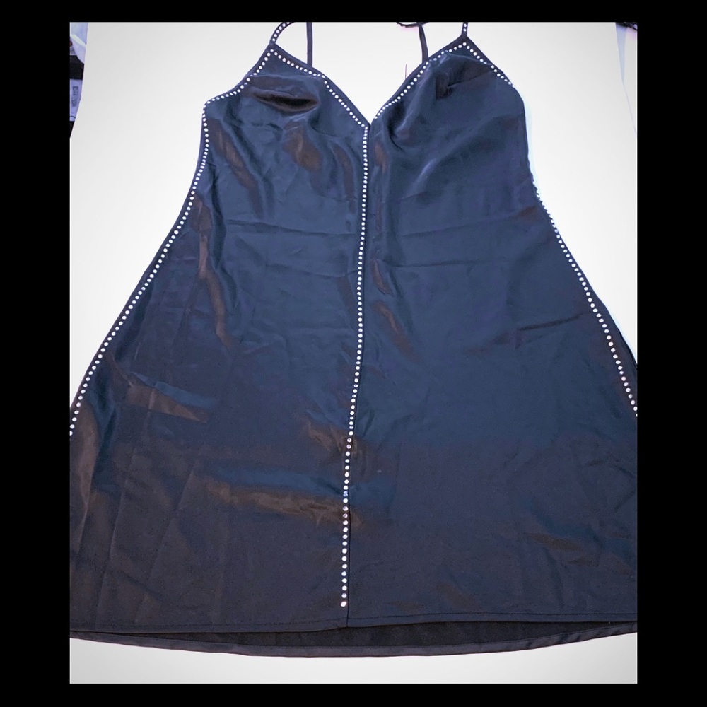 Victoria Secret Satin Rhinestone Nightgown